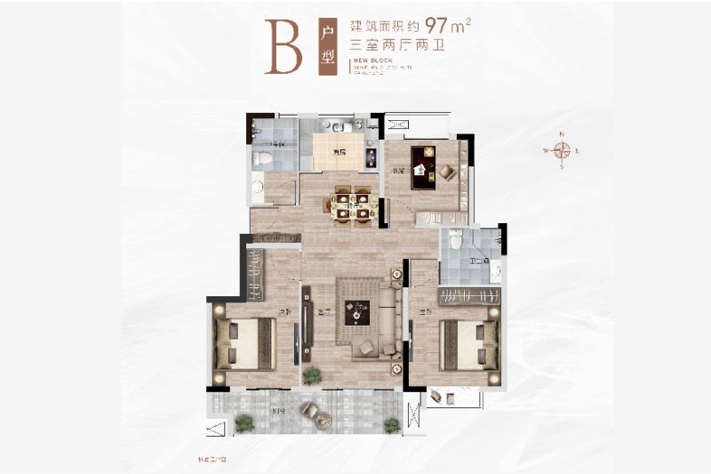 B